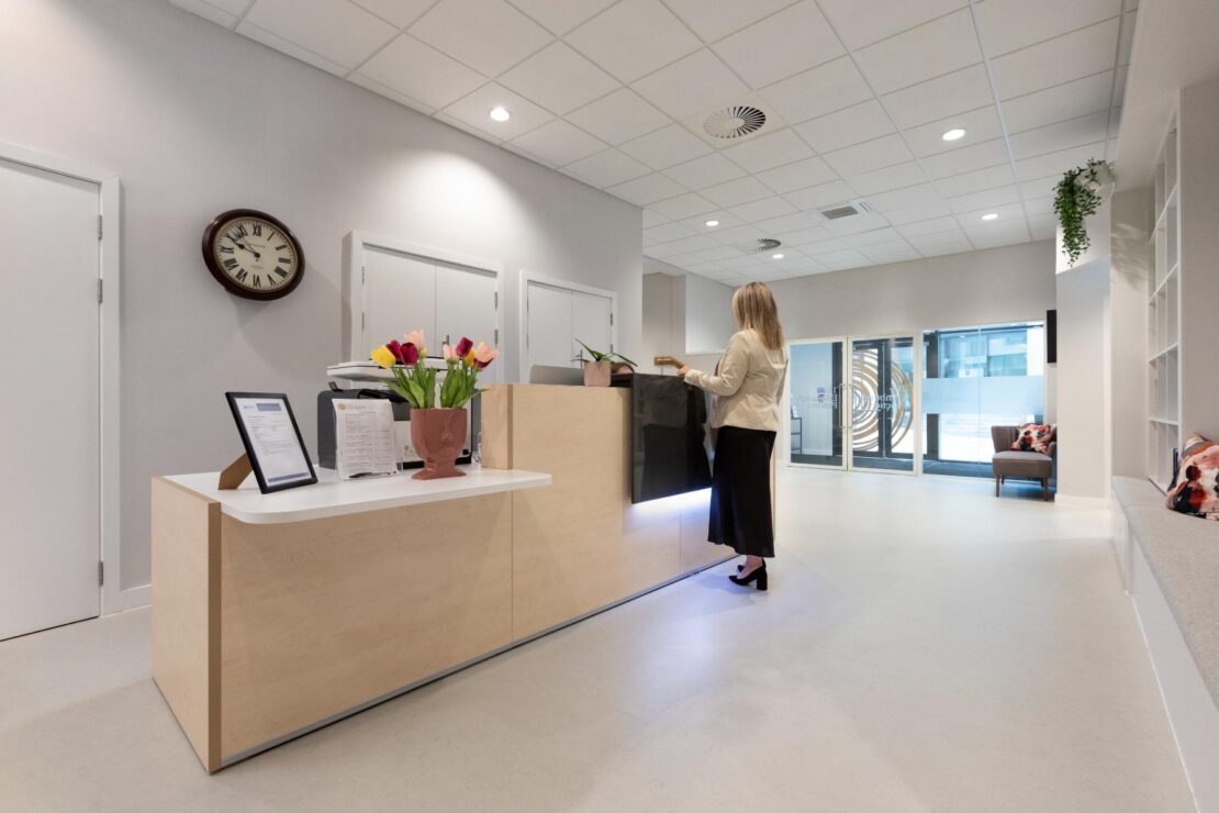 entrance to the Edinburgh clinic
